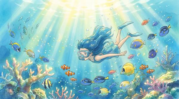 双飞双飞-海底冒险